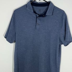 Champion C9 Golf Polo, Moisture wicking, Burgundy Blue Size Large